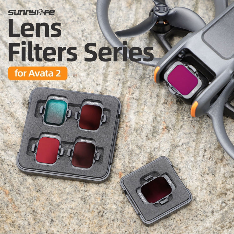 For DJI Avata 2 Sunnylife Camera Lens Filter, Filter:ND32