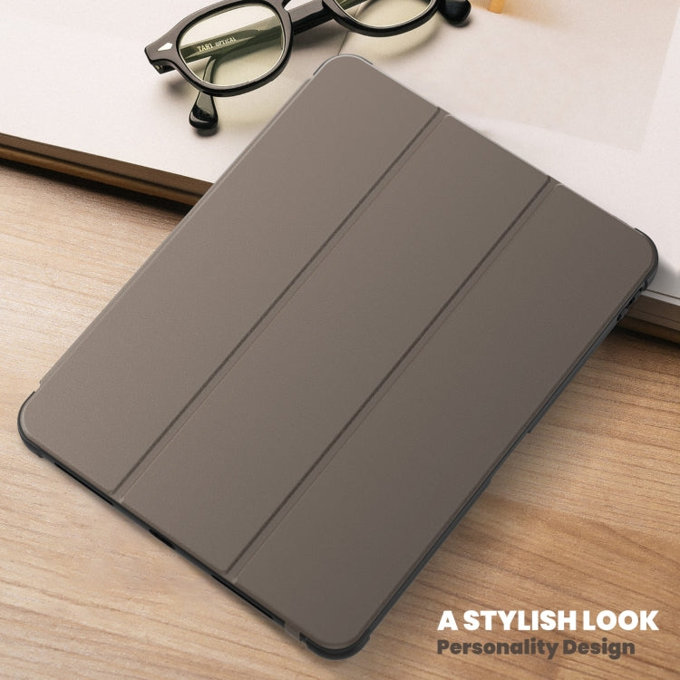 For iPad Pro 12.9 2022 / 2021 / 2020 Carbon Fiber Leather Smart Tablet Case