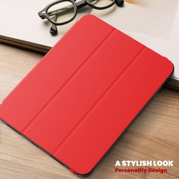 For iPad 2025 / 2022 Carbon Fiber Leather Smart Tablet Case