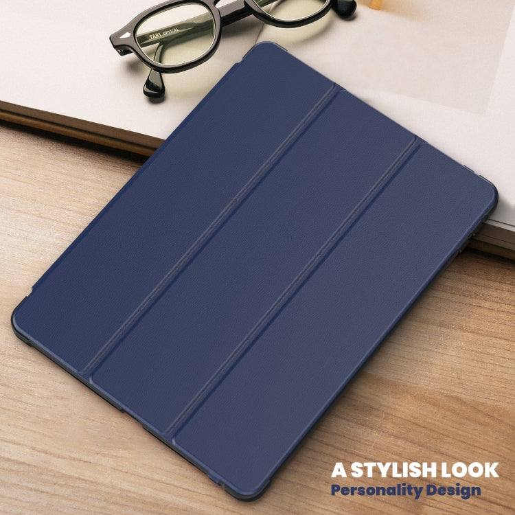 For iPad 10.2 2021 / Air 10.5 Carbon Fiber Leather Smart Tablet Case
