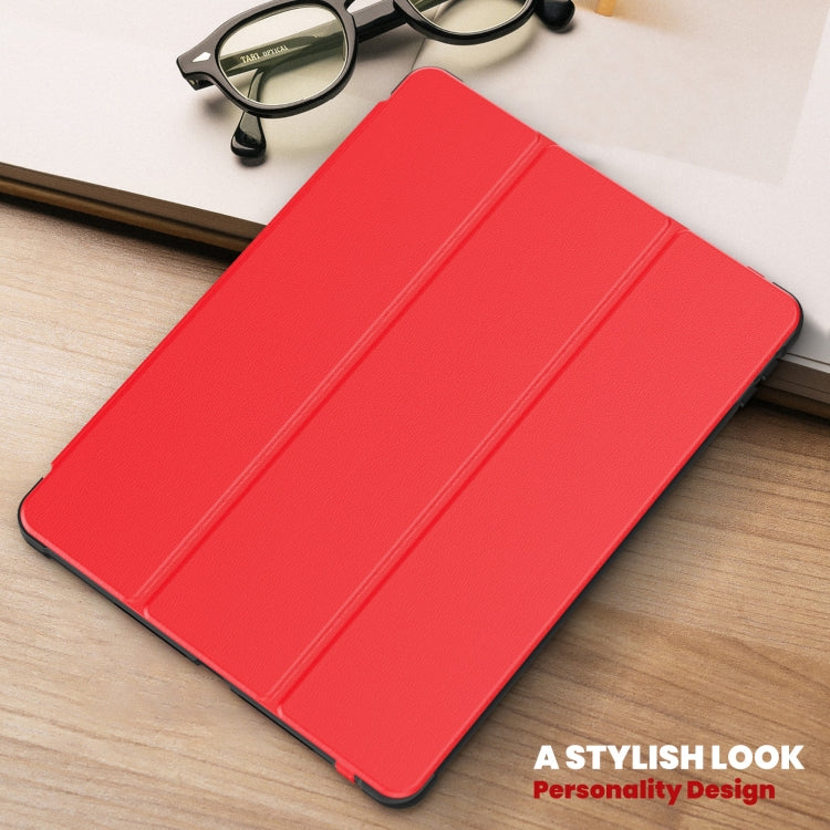 For iPad 10.2 2021 / Air 10.5 Carbon Fiber Leather Smart Tablet Case