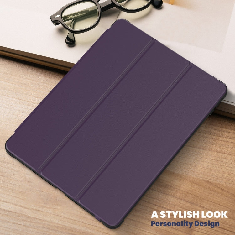 For iPad 10.2 2021 / Air 10.5 Carbon Fiber Leather Smart Tablet Case