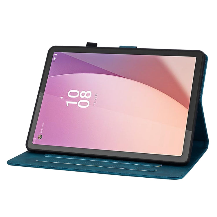 For Lenovo Tab M9 Lily Embossed Leather Tablet Case