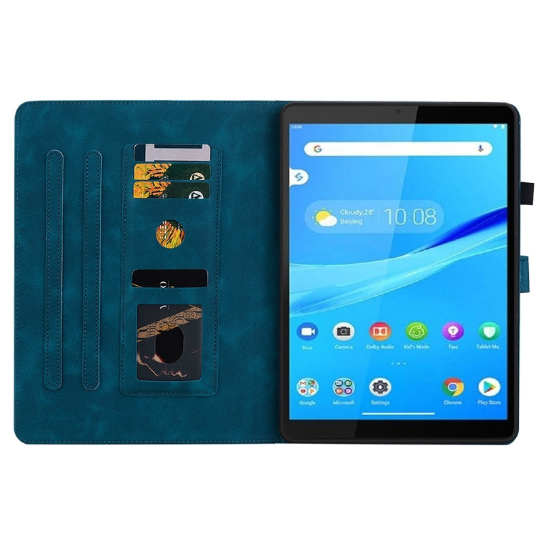 For Lenovo Tab M8 HD 8.0 Lily Embossed Leather Tablet Case