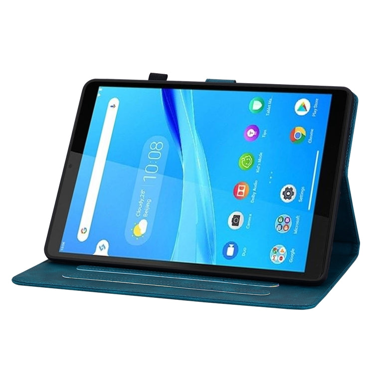 For Lenovo Tab M8 HD 8.0 Lily Embossed Leather Tablet Case