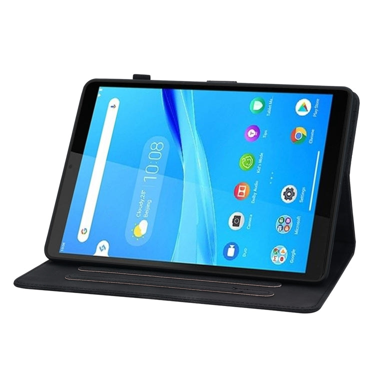 For Lenovo Tab M8 HD 8.0 Lily Embossed Leather Tablet Case