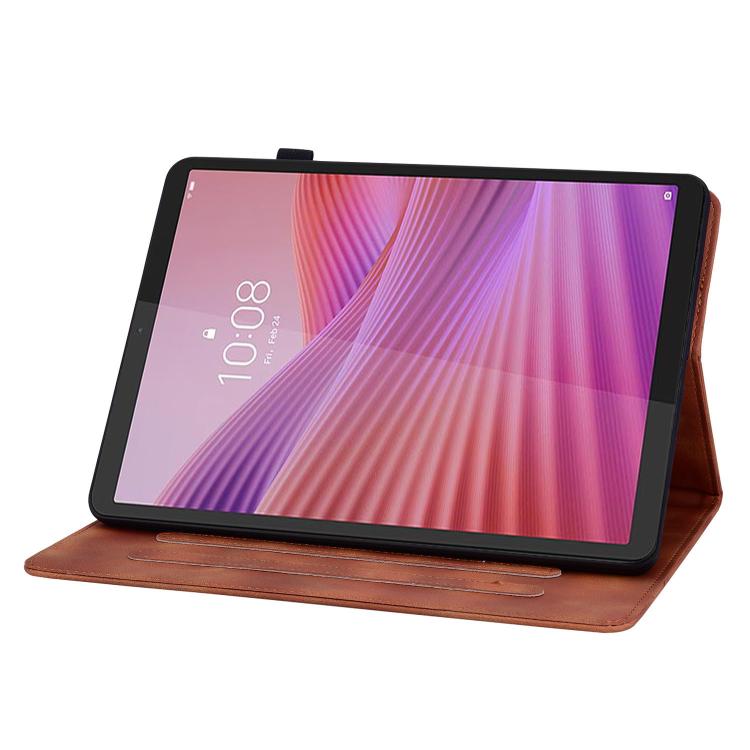 For Lenovo Tab K9 / Tab One Lily Embossed Leather Tablet Case