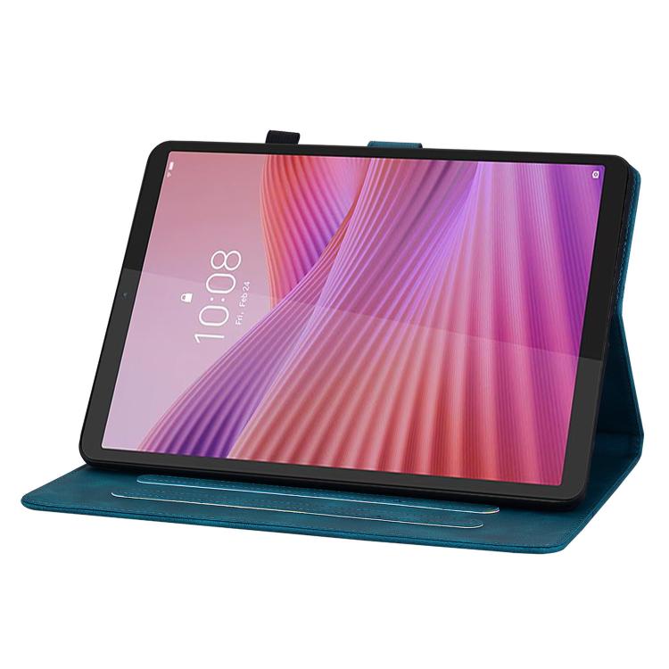 For Lenovo Tab K9 / Tab One Lily Embossed Leather Tablet Case