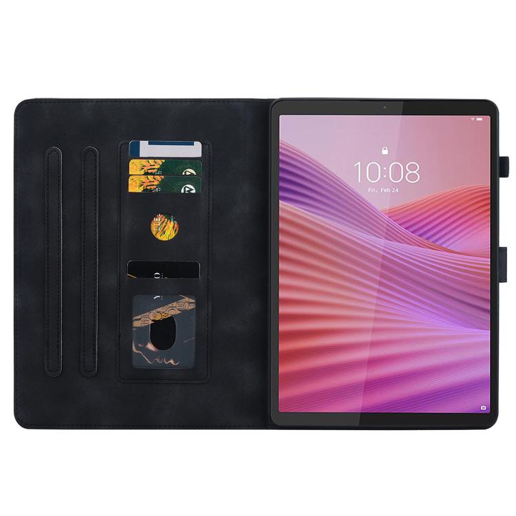 For Lenovo Tab K9 / Tab One Lily Embossed Leather Tablet Case