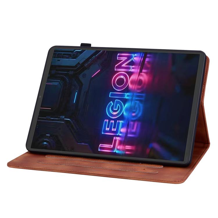For Lenovo Legion Y700 Gen 5 Lily Embossed Leather Tablet Case