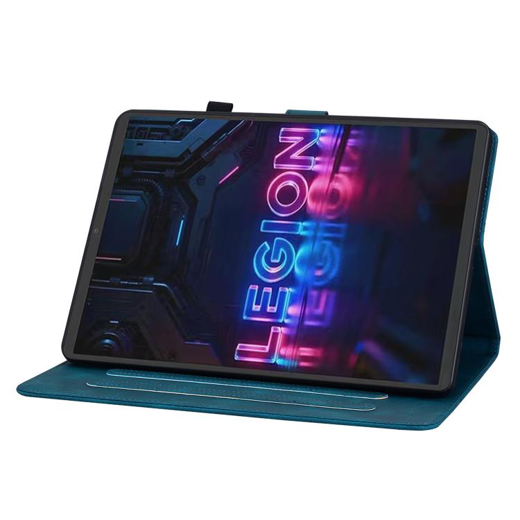 For Lenovo Legion Y700 Gen 5 Lily Embossed Leather Tablet Case