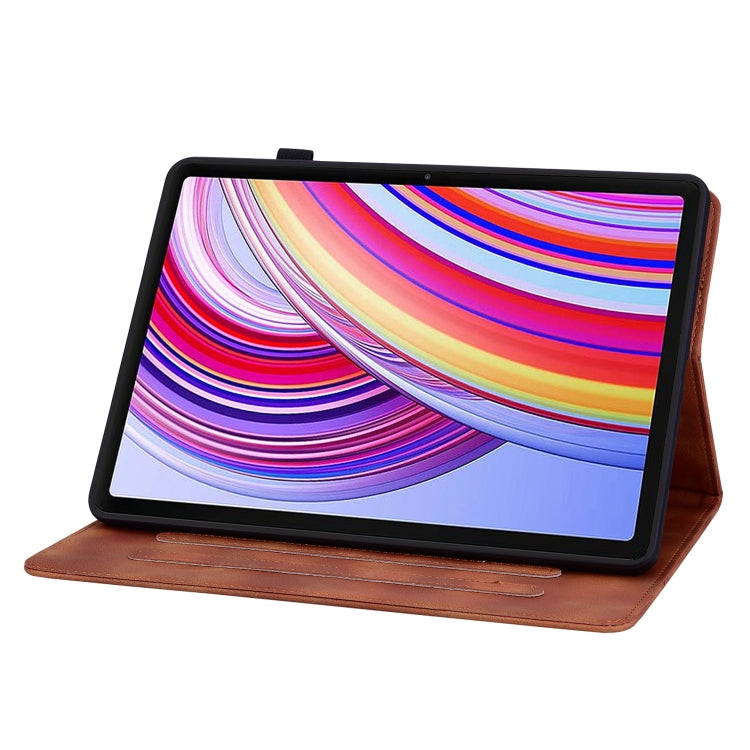 For Xiaomi Redmi Pad Pro 12.1 Lily Embossed Leather Tablet Case