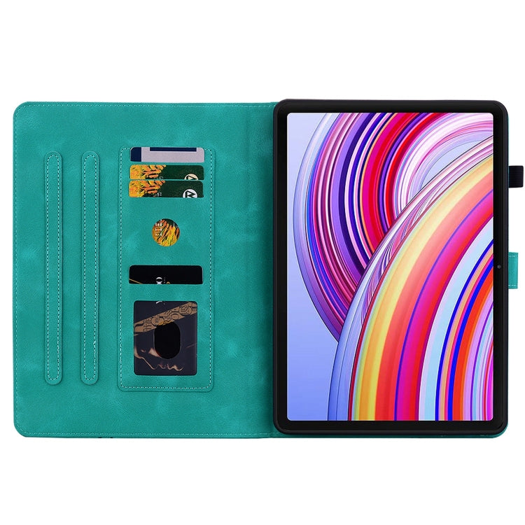 For Xiaomi Redmi Pad Pro 12.1 Lily Embossed Leather Tablet Case
