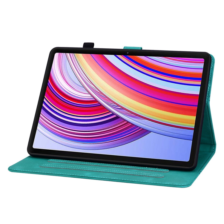 For Xiaomi Redmi Pad Pro 12.1 Lily Embossed Leather Tablet Case
