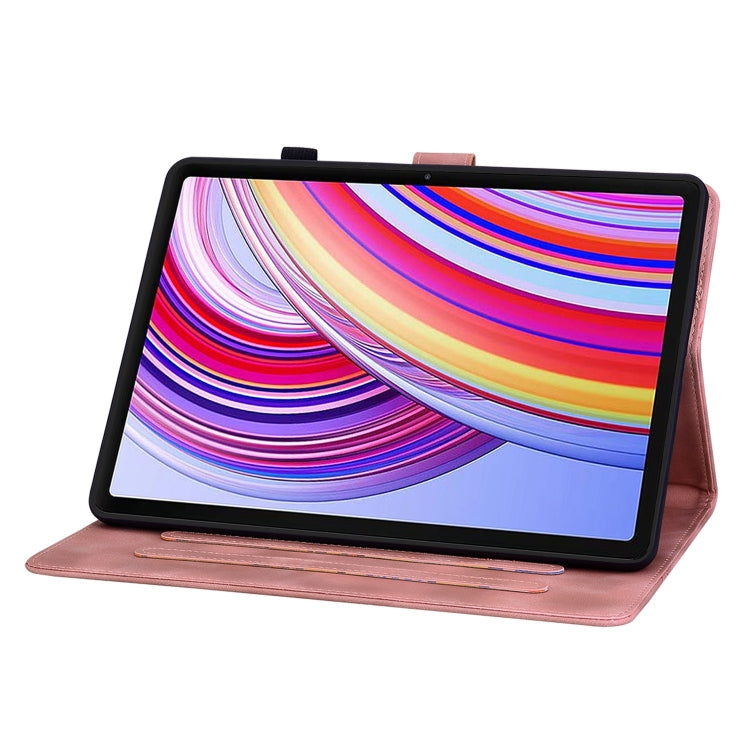 For Xiaomi Redmi Pad Pro 12.1 Lily Embossed Leather Tablet Case