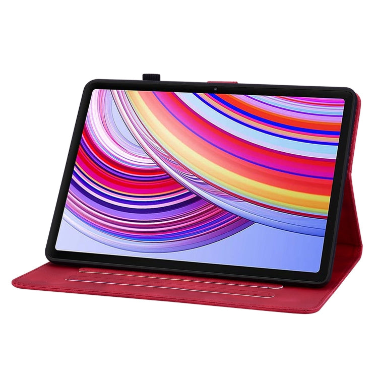 For Xiaomi Redmi Pad Pro 12.1 Lily Embossed Leather Tablet Case
