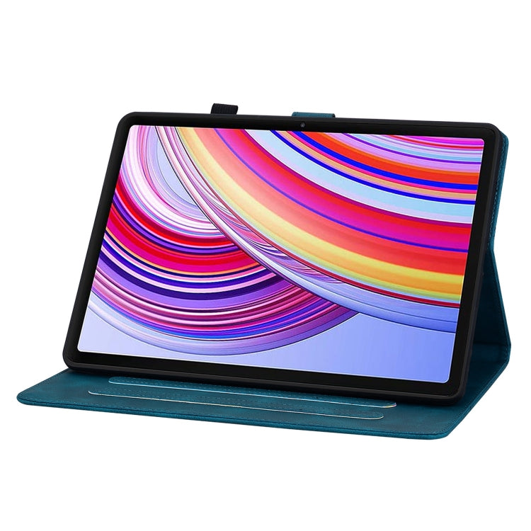 For Xiaomi Redmi Pad Pro 12.1 Lily Embossed Leather Tablet Case