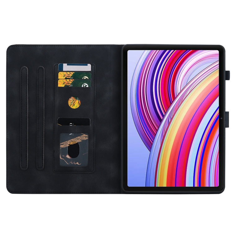 For Xiaomi Redmi Pad Pro 12.1 Lily Embossed Leather Tablet Case