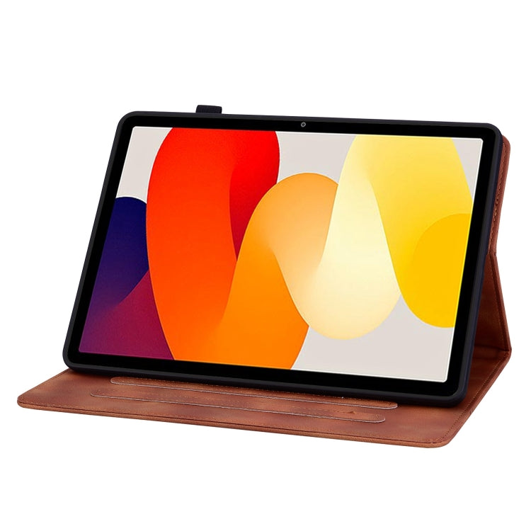 For Xiaomi Redmi Pad SE Lily Embossed Leather Tablet Case