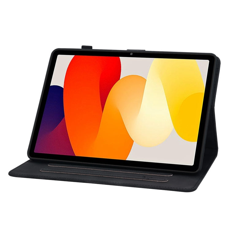 For Xiaomi Redmi Pad SE Lily Embossed Leather Tablet Case