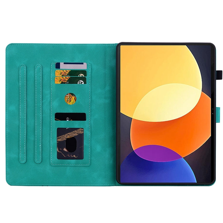 For Xiaomi Redmi Pad 10.61 Lily Embossed Leather Tablet Case