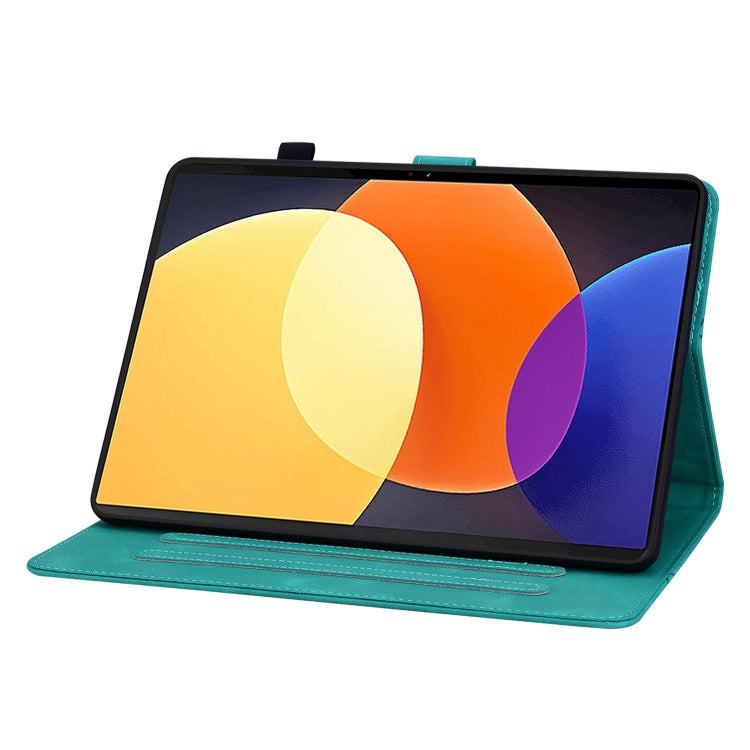 For Xiaomi Redmi Pad 10.61 Lily Embossed Leather Tablet Case