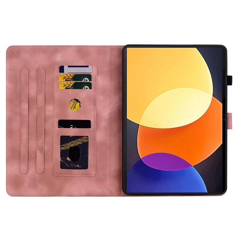 For Xiaomi Redmi Pad 10.61 Lily Embossed Leather Tablet Case