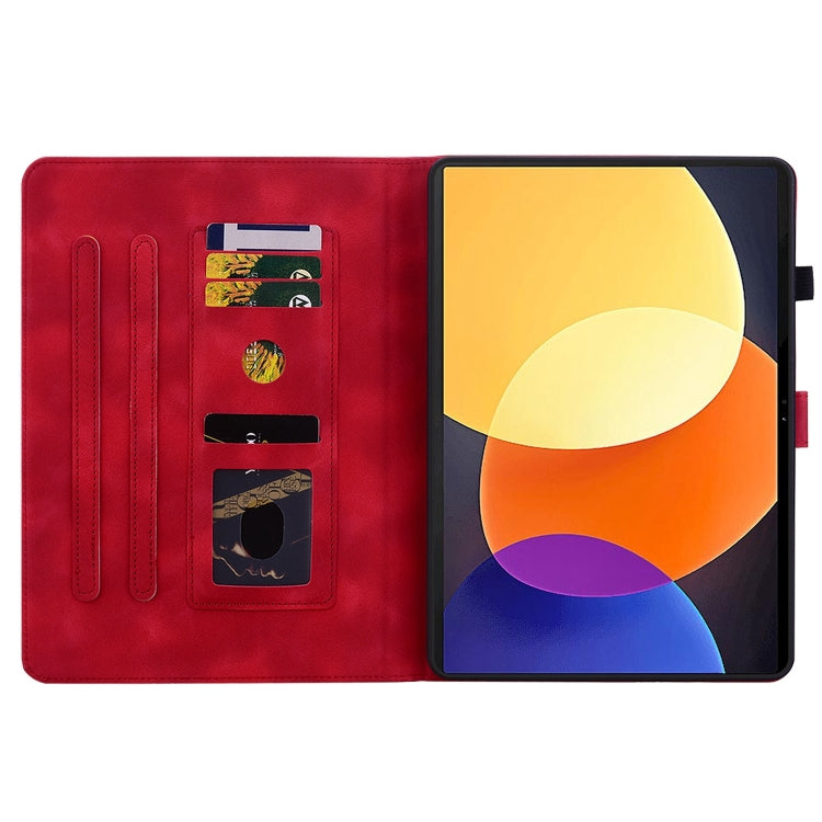 For Xiaomi Redmi Pad 10.61 Lily Embossed Leather Tablet Case