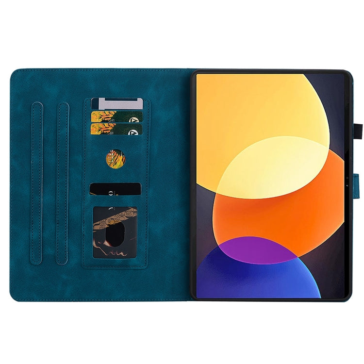 For Xiaomi Redmi Pad 10.61 Lily Embossed Leather Tablet Case