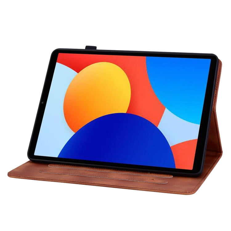 For Xiaomi Redmi Pad SE 8.7 Lily Embossed Leather Tablet Case