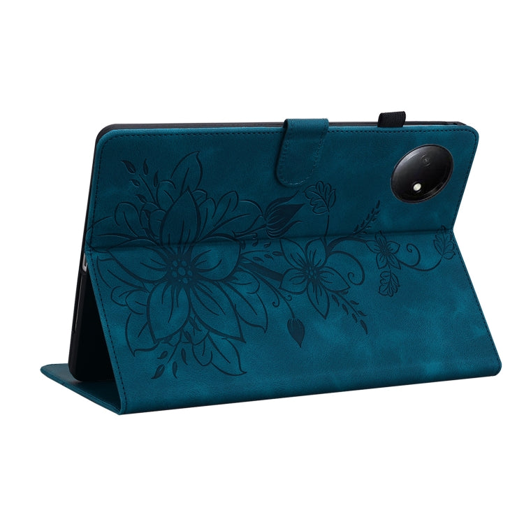 For Xiaomi Redmi Pad SE 8.7 Lily Embossed Leather Tablet Case