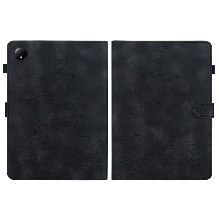 For Xiaomi Redmi Pad SE 8.7 Lily Embossed Leather Tablet Case
