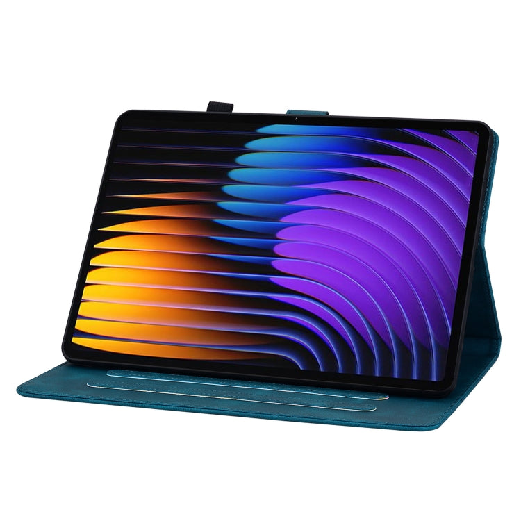 For Xiaomi Pad 7 / Pad 7 Pro Lily Embossed Leather Tablet Case