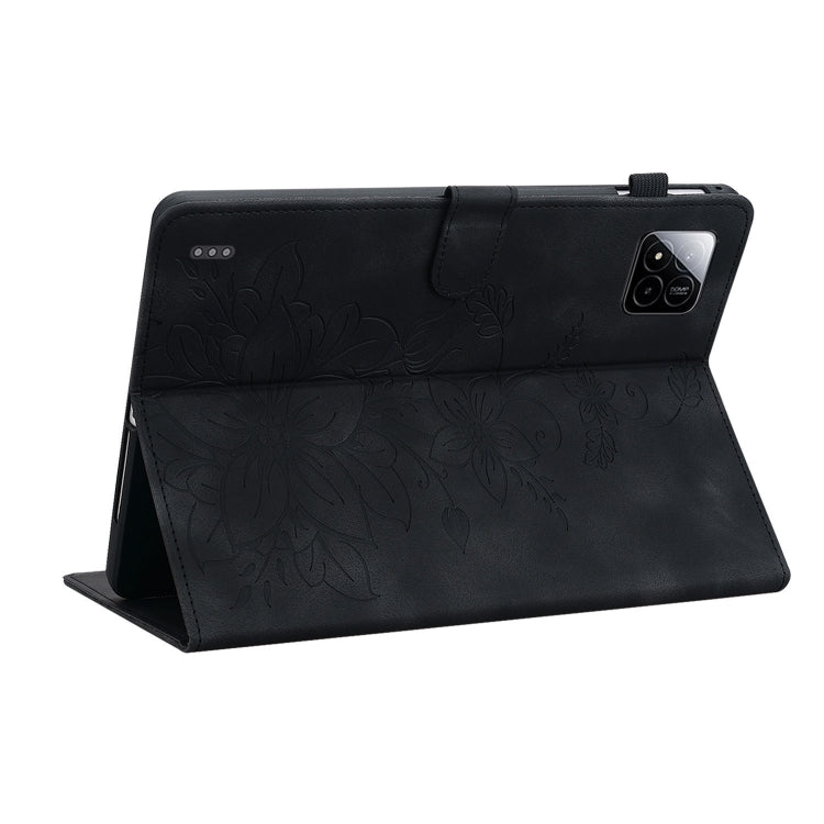 For Xiaomi Pad 7 / Pad 7 Pro Lily Embossed Leather Tablet Case