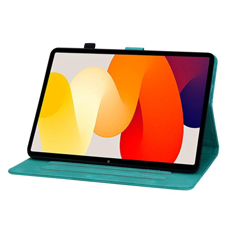 For Redmi Pad 2 / Redmi Pad SE 11 2025 Lily Embossed Leather Tablet Case