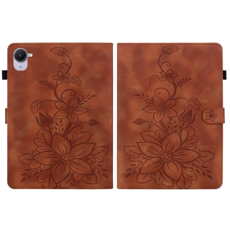 For Xiaomi Redmi K Pad 8.8 inch Lily Embossed Leather Tablet Case
