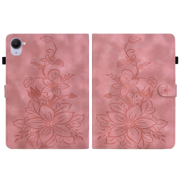 For Xiaomi Redmi K Pad 8.8 inch Lily Embossed Leather Tablet Case