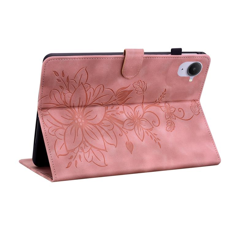 For Xiaomi Redmi K Pad 8.8 inch Lily Embossed Leather Tablet Case