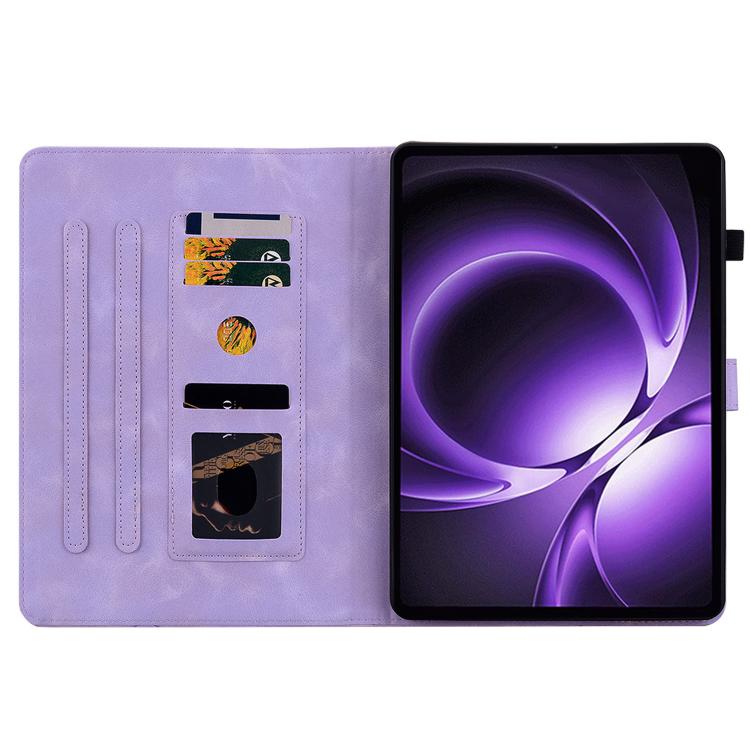 For Xiaomi Redmi K Pad 8.8 inch Lily Embossed Leather Tablet Case