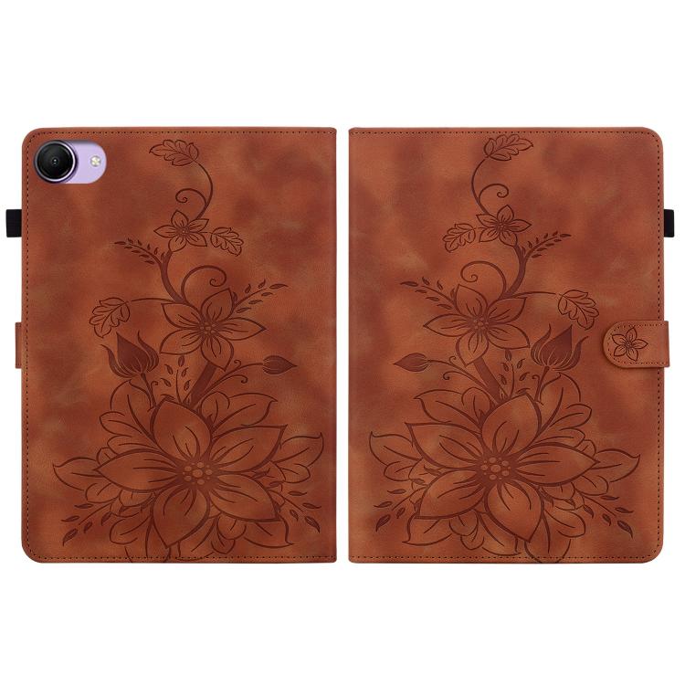 For Redmi K Pad 2 8.8 inch 2026 Lily Embossed Leather Tablet Case