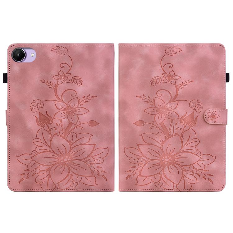 For Redmi K Pad 2 8.8 inch 2026 Lily Embossed Leather Tablet Case