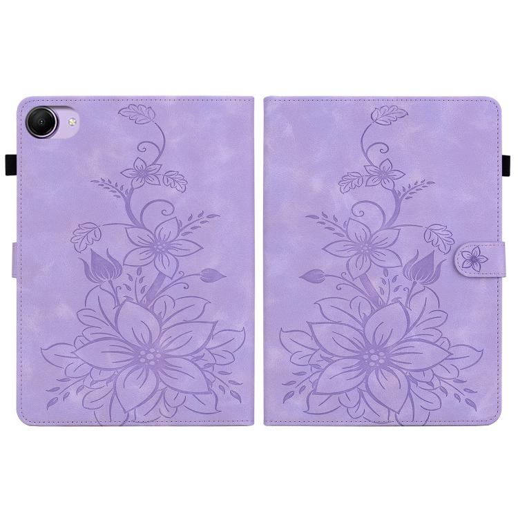 For Redmi K Pad 2 8.8 inch 2026 Lily Embossed Leather Tablet Case