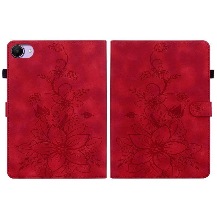 For Redmi K Pad 2 8.8 inch 2026 Lily Embossed Leather Tablet Case