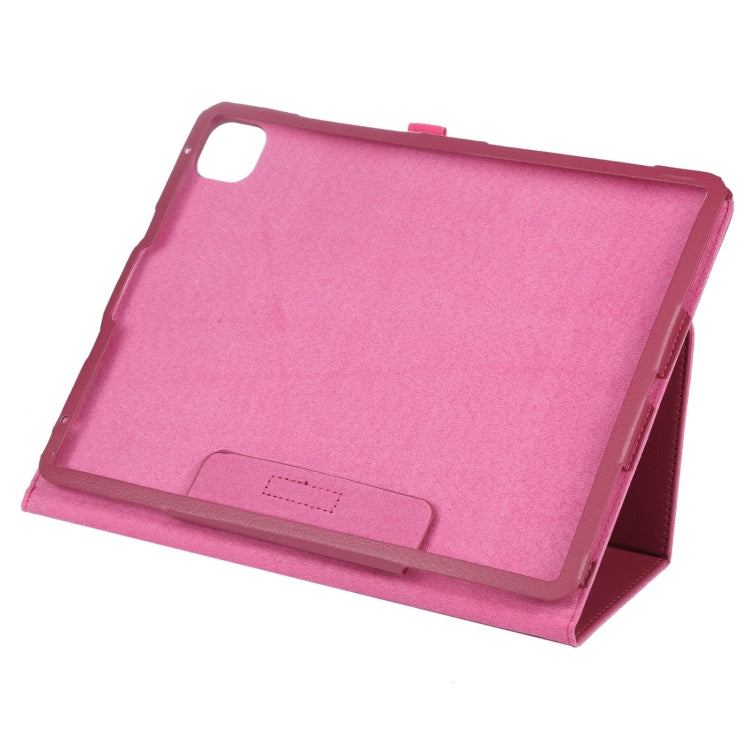 For iPad Pro 13 2025 / 2024 Litchi Texture Solid Color Leather Tablet Case