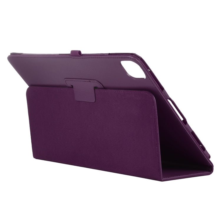 For iPad Pro 13 2025 / 2024 Litchi Texture Solid Color Leather Tablet Case