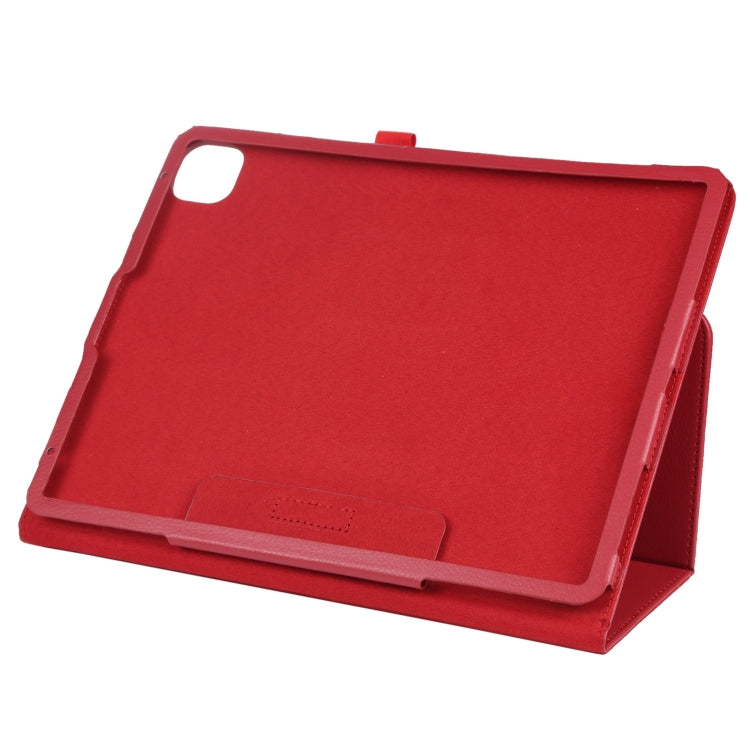For iPad Pro 13 2025 / 2024 Litchi Texture Solid Color Leather Tablet Case