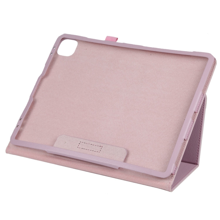 For iPad Pro 13 2025 / 2024 Litchi Texture Solid Color Leather Tablet Case