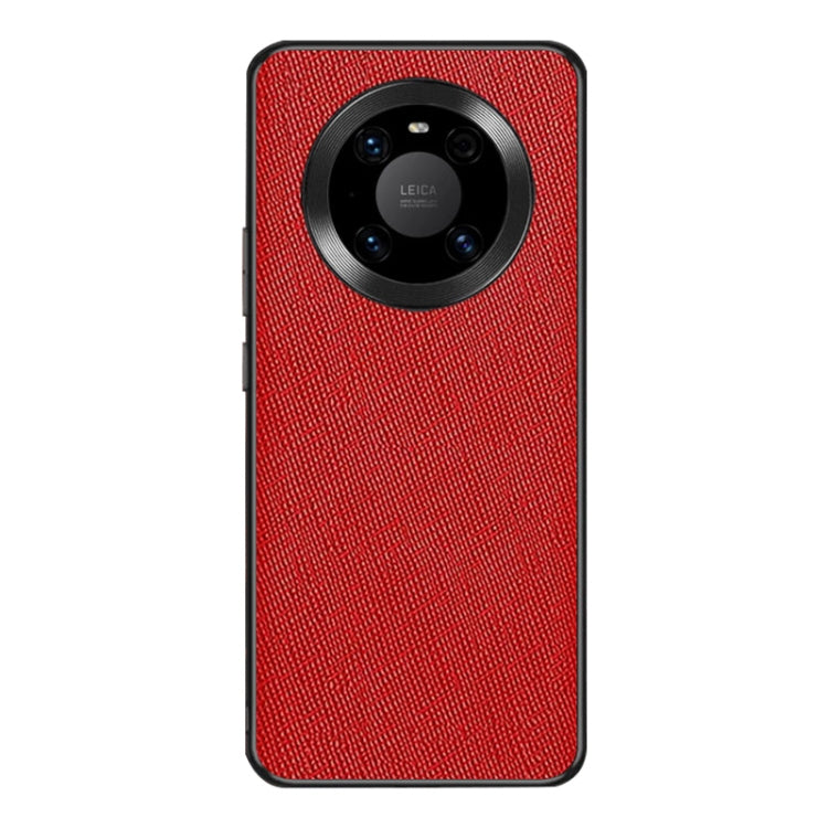 For Huawei Mate 40 Pro Cross Texture PU Leather Phone Case