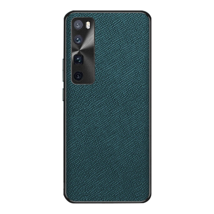 For Huawei nova 7 Pro 5G Cross Texture PU Leather Phone Case