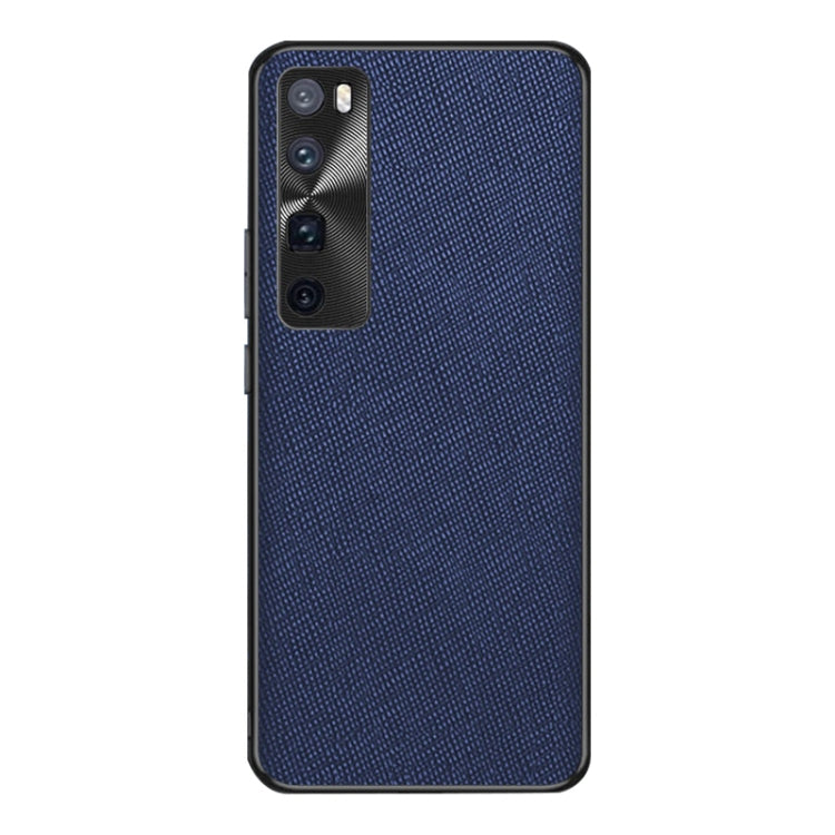 For Huawei nova 7 Pro 5G Cross Texture PU Leather Phone Case